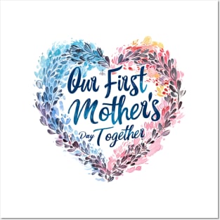 Our First Mother’s Day Together Posters and Art